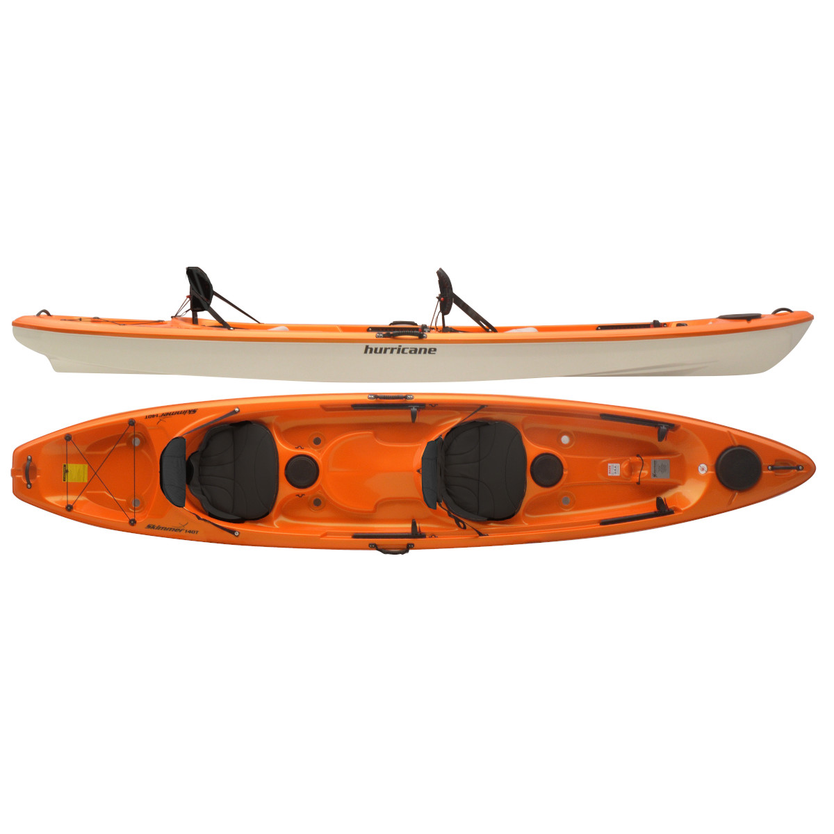 Hurricane Skimmer 140 Tandem Kayak - Image 4